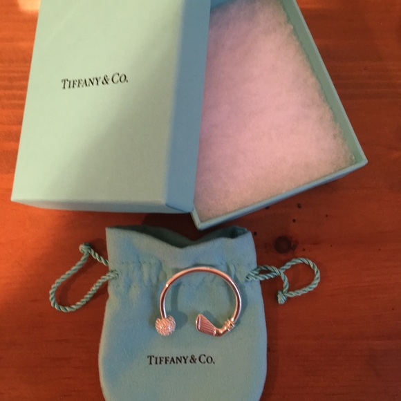 Tiffany & Co. Accessories - Tiffany & Co. Silver Golf Keychain NEW